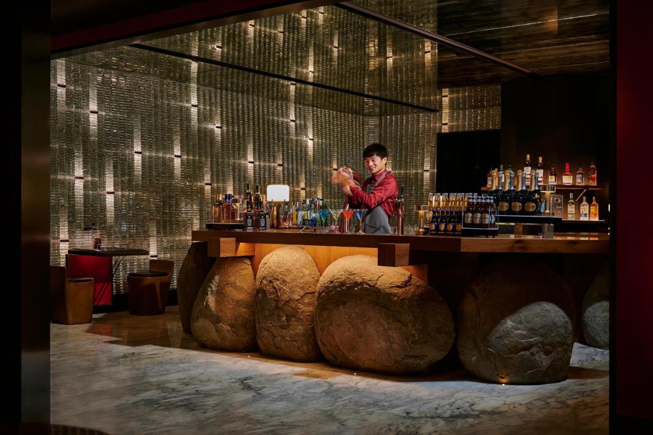 Hotel Mumian Beijing Daxing International Airport, Part Of Hyatt Esterno foto The bar at the hotel