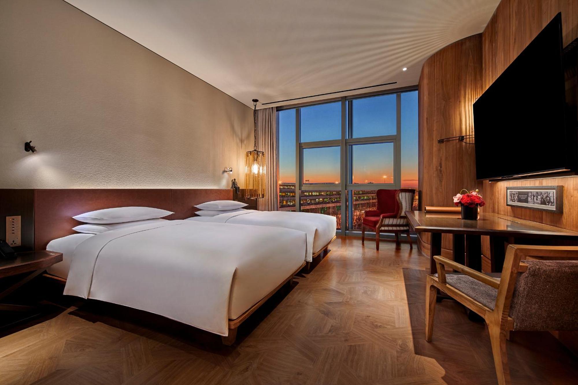 Hotel Mumian Beijing Daxing International Airport, Part Of Hyatt Esterno foto Deluxe Room